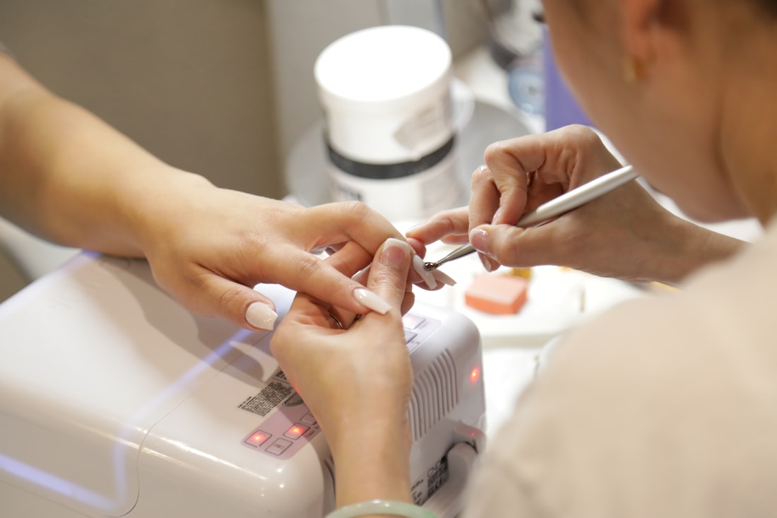A relaxing manicure at Precious Nails & Spa